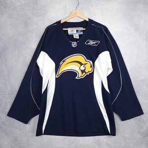 Buffalo Sabres Reebok Jersey Mens Small Blue Buffaslug NHL 2006 Hockey